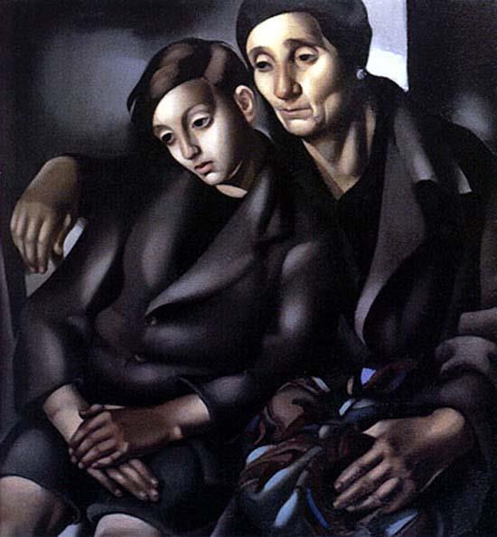les réfugiés 1937 contemporain Tamara de Lempicka Peintures à l'huile
